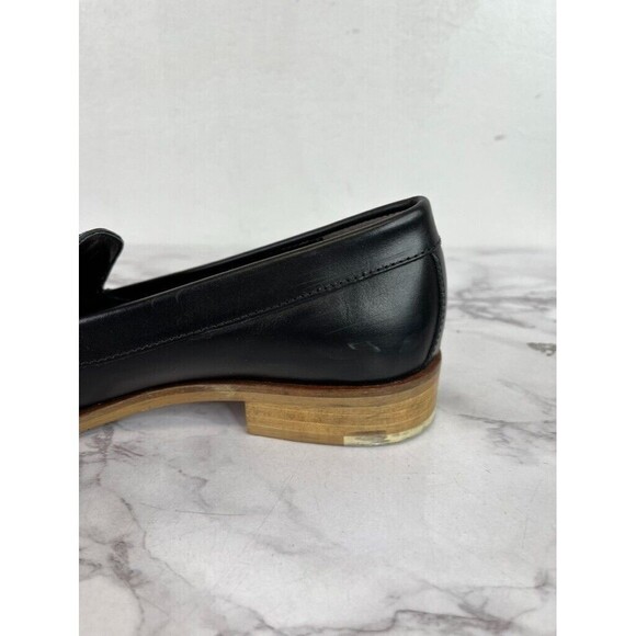 Everlane Women's Black The Modern Leather Loafers Sz 5 - Picture 10 of 11